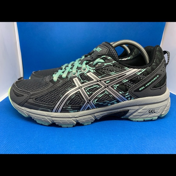Asics Shoes - ASICS GEL VENTURE 6 Athletic Trail Running Hiking Shoes T7G6Q Women's Size 8.
